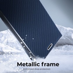 Viedtālruņa atveramais maciņš Samsung Galaxy A30S / A50 / A50S Luna Book Zila