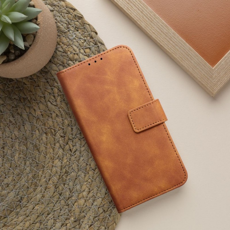 Viedtālruņa atveramais maciņš Xiaomi Redmi Note 13 Tender Brūna