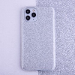 Viedtālruņa aizmugurējais vāciņš Samsung Galaxy A35 Glitter 3 in 1 Sudraba
