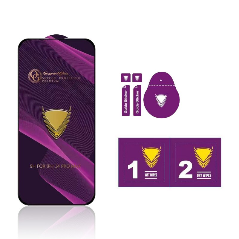 Viedtālruņa aizsargstikls Samsung Galaxy A15 5G OG Premium Black Frame