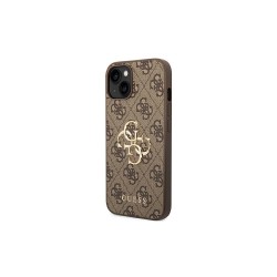 Viedtālruņa aizmugurējais vāciņš Apple iPhone 14 Pro 4G Metal Logo Brown