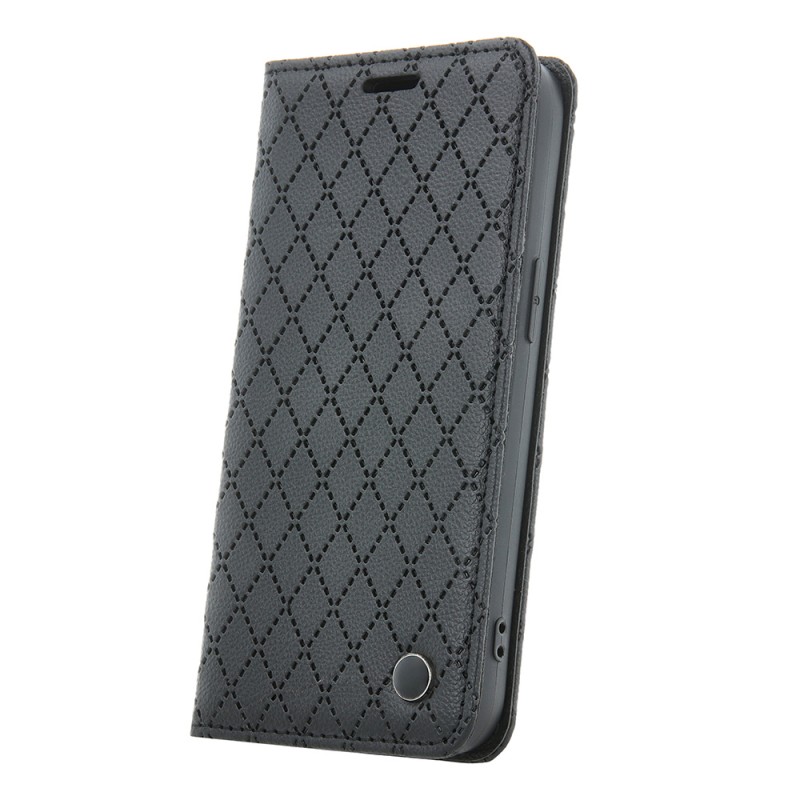 Nutitelefoni klapiümbris Samsung Galaxy A55 5G Nutikas Caro Must