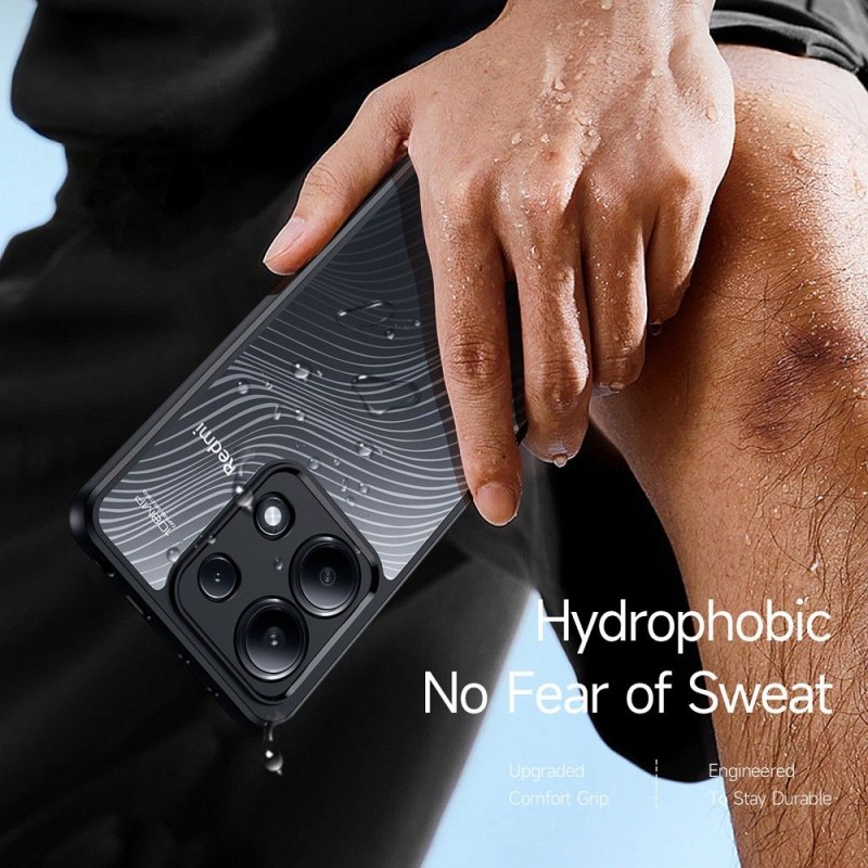 Viedtālruņa aizmugurējais vāciņš Xiaomi Redmi Note 13 5G Melna