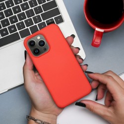 Viedtālruņa aizmugurējais vāciņš Xiaomi Redmi 13C Silicone PART Persiks