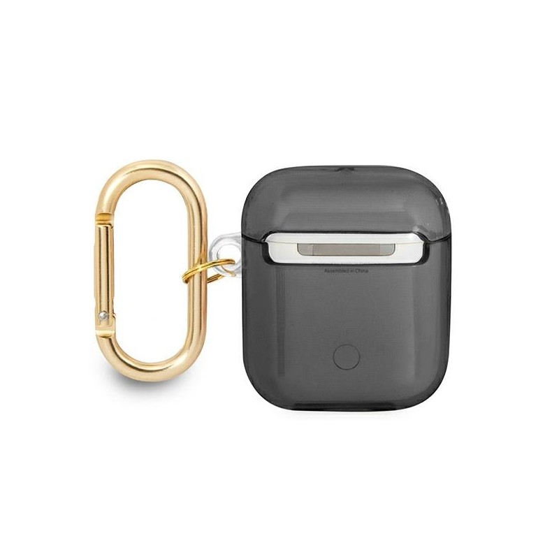 Guess  GUA2HHTSK AirPods 1/2 cover czarny/black Strap Collection