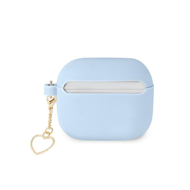 Bezvadu austiņu apvalks Apple Charms Heart Collection Zila