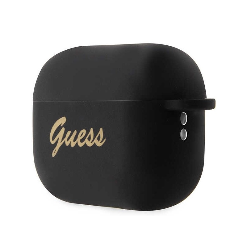 Guess GUAP2LSCHSK AirPods Pro 2 (2022/2023) cover czarny/black Silicone Charm Heart Collection