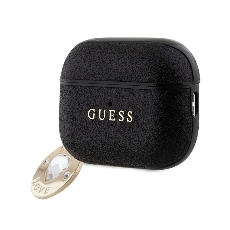 Juhtmevabade kõrvaklappide ümbris Õun Südamekollektsiooni võlud Must