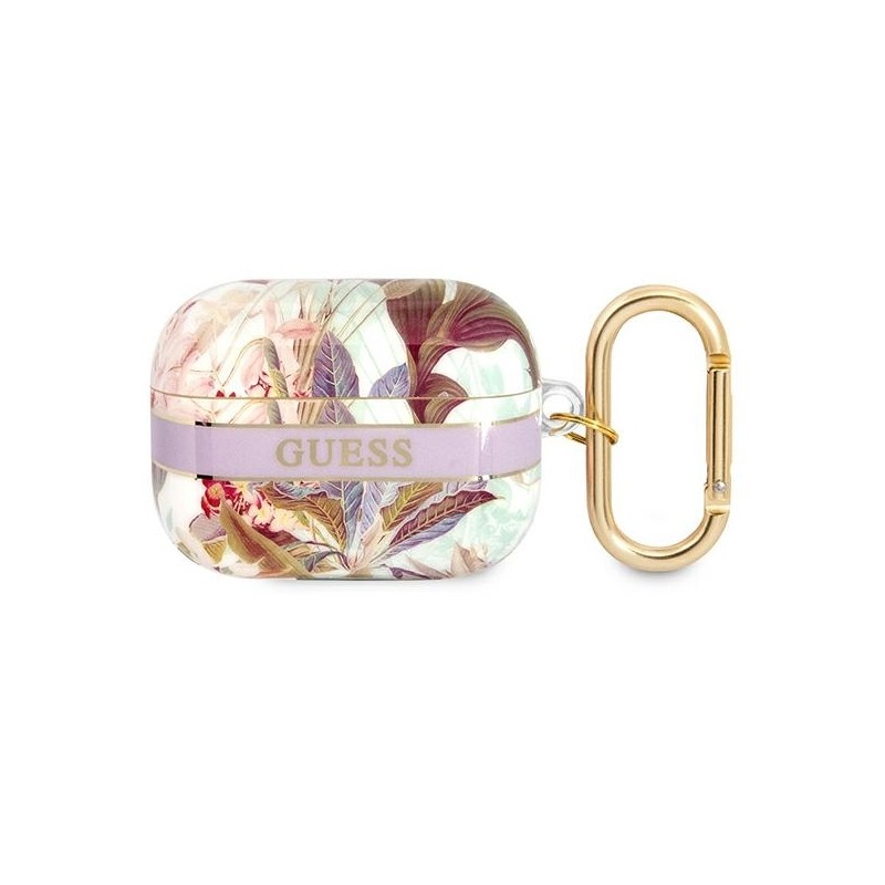 Bezvadu austiņu apvalks Apple Flower Gaiši violeta