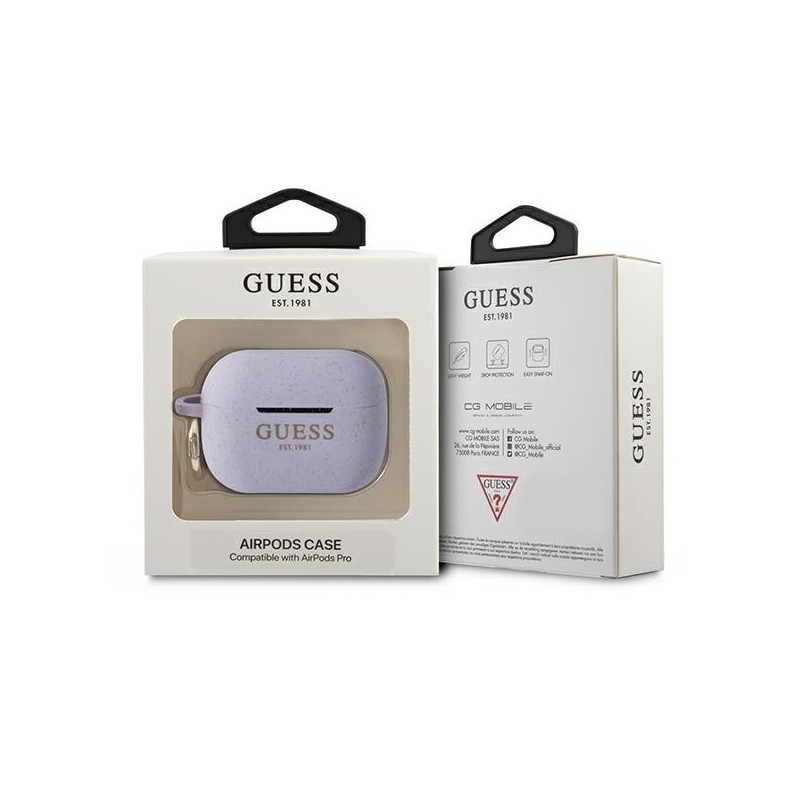 Bezvadu austiņu apvalks Apple GUAPSGGEU Violeta