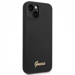 Viedtālruņa aizmugurējais vāciņš Apple iPhone 14 Plus Liquid Silicone Transparent, With Design