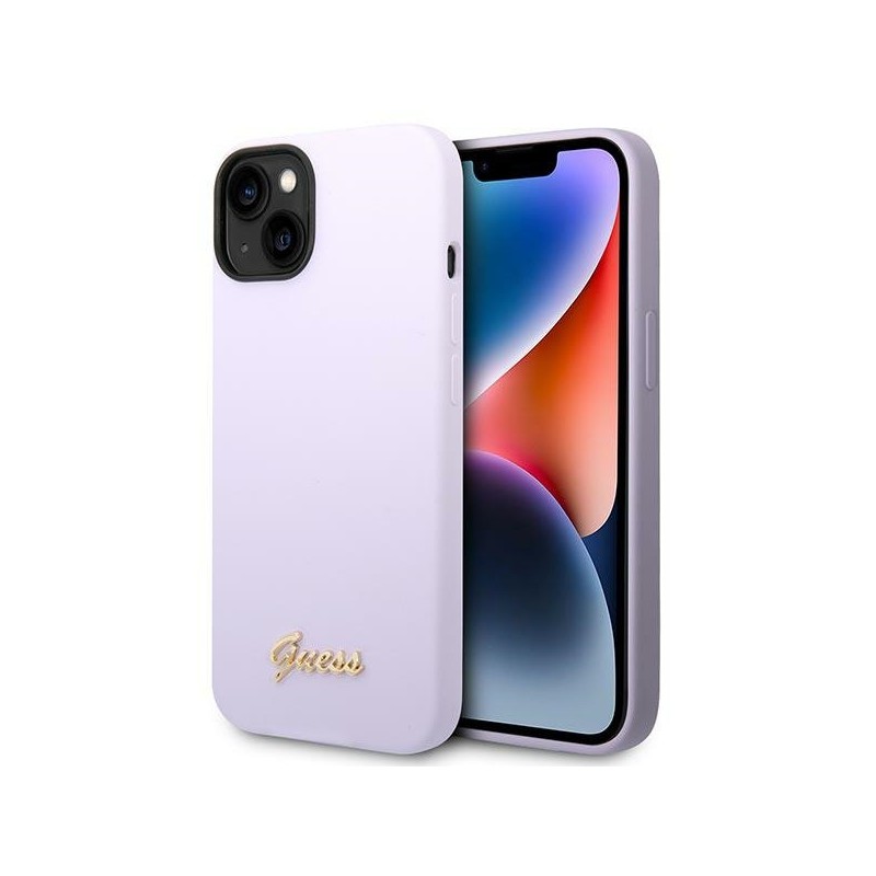 Nutitelefoni tagakaas Õun Iphone 15 Kõva ümbris Violetne