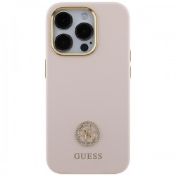 Apple iPhone 15 Pro Hard Case Guess Pink
