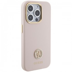 Apple iPhone 15 Pro Hard Case Guess Pink