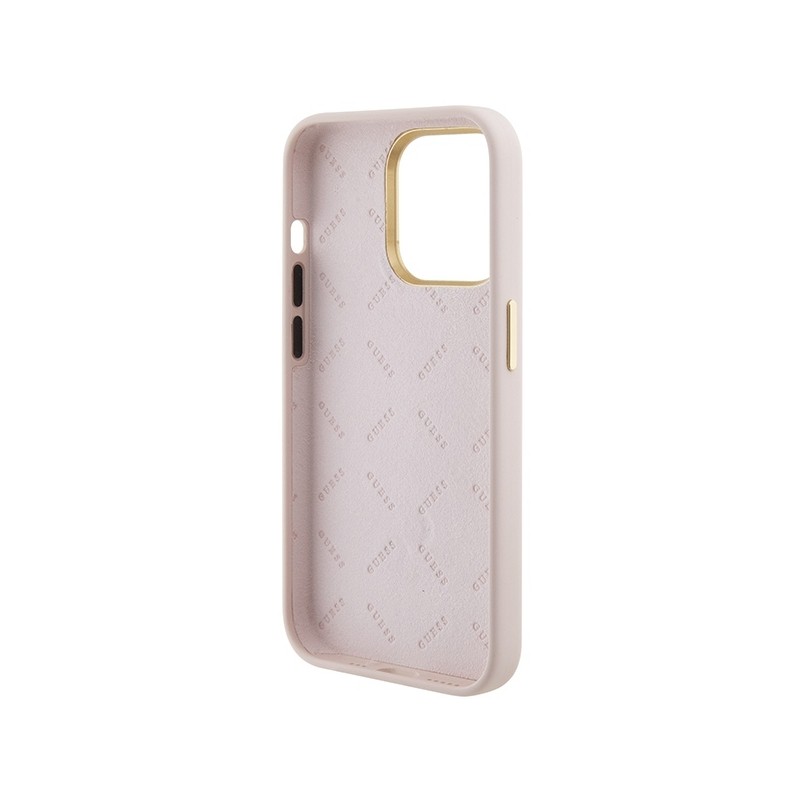 Apple iPhone 15 Pro Hard Case Guess Pink