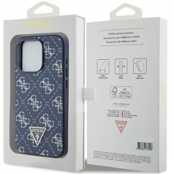 Viedtālruņa aizmugurējais vāciņš Apple iPhone 15 Pro Triangle Metal Logo Zila