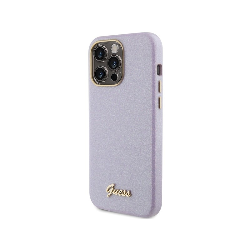 Viedtālruņa aizmugurējais vāciņš Apple iPhone 15 Pro Glossy Script Melna, Zila, Violeta