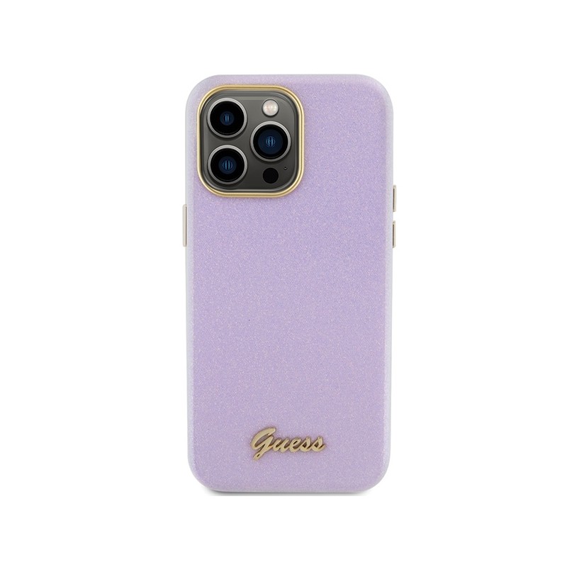 Viedtālruņa aizmugurējais vāciņš Apple iPhone 15 Pro Glossy Script Melna, Zila, Violeta
