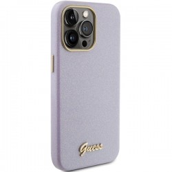 Viedtālruņa aizmugurējais vāciņš Apple iPhone 15 Pro Glossy Script Melna, Zila, Violeta