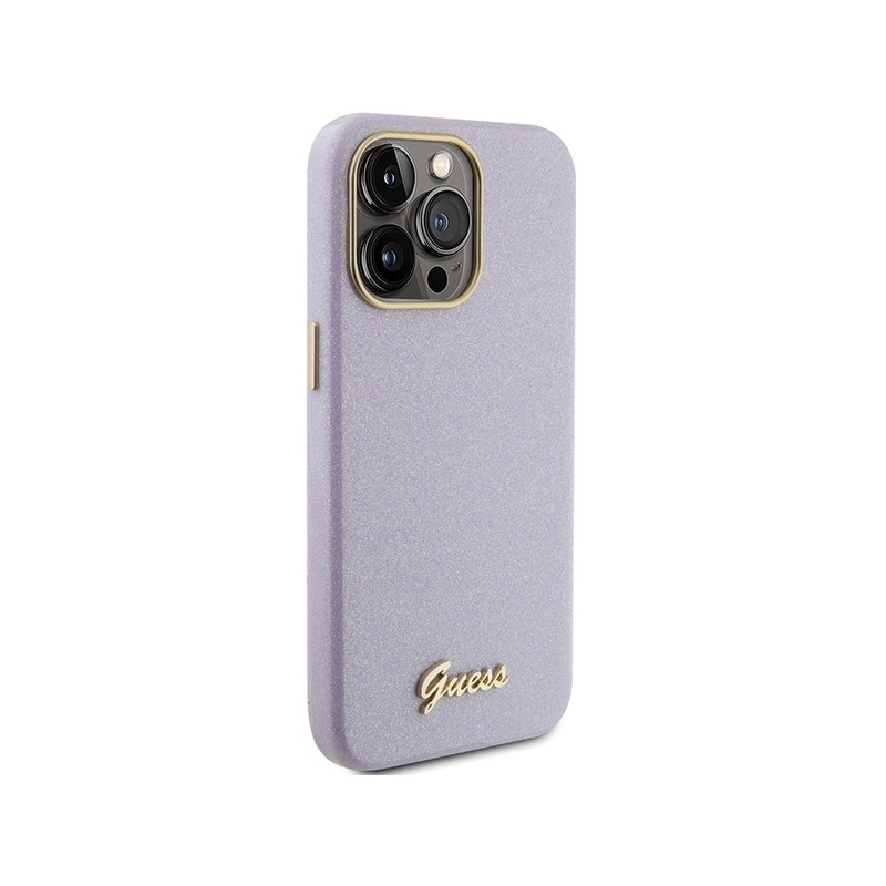 Viedtālruņa aizmugurējais vāciņš Apple iPhone 15 Pro Glossy Script Melna, Zila, Violeta