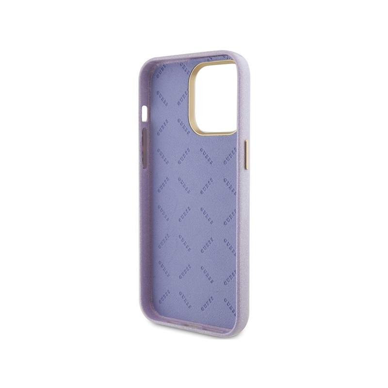Viedtālruņa aizmugurējais vāciņš Apple iPhone 15 Pro Glossy Script Melna, Zila, Violeta
