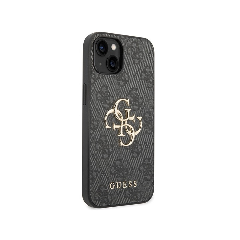 Guess GUHCP15M4GMGGR iPhone 15 Plus / 14 Plus 6.7" szary/grey hardcase 4G Big Metal Logo