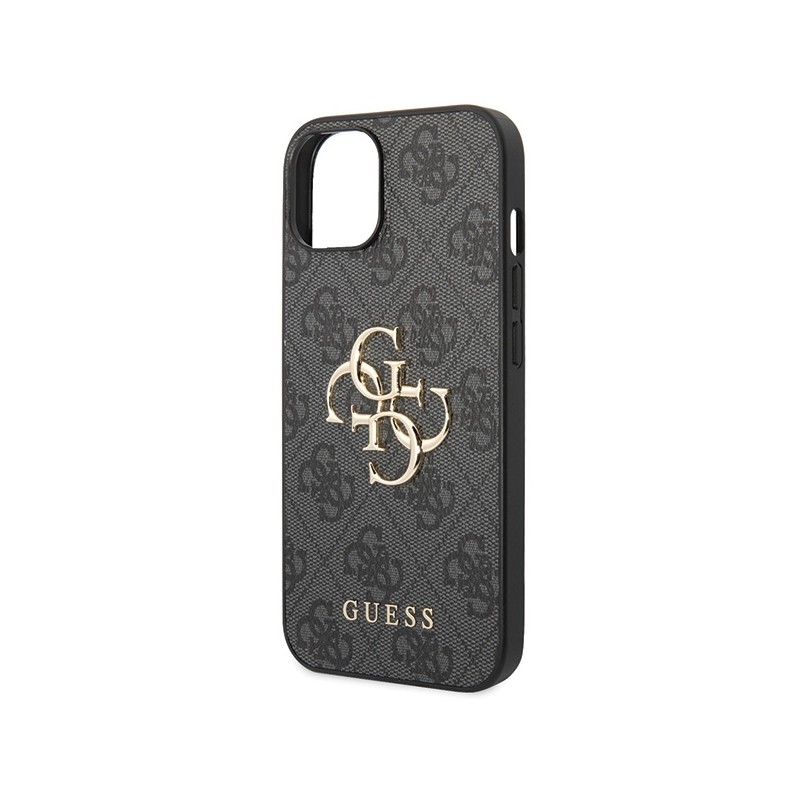 Guess GUHCP15M4GMGGR iPhone 15 Plus / 14 Plus 6.7" szary/grey hardcase 4G Big Metal Logo