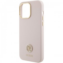 Apple iPhone 15 Pro Max Hard Case Guess Pink
