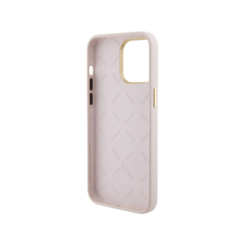 Apple iPhone 15 Pro Max Hard Case Guess Pink