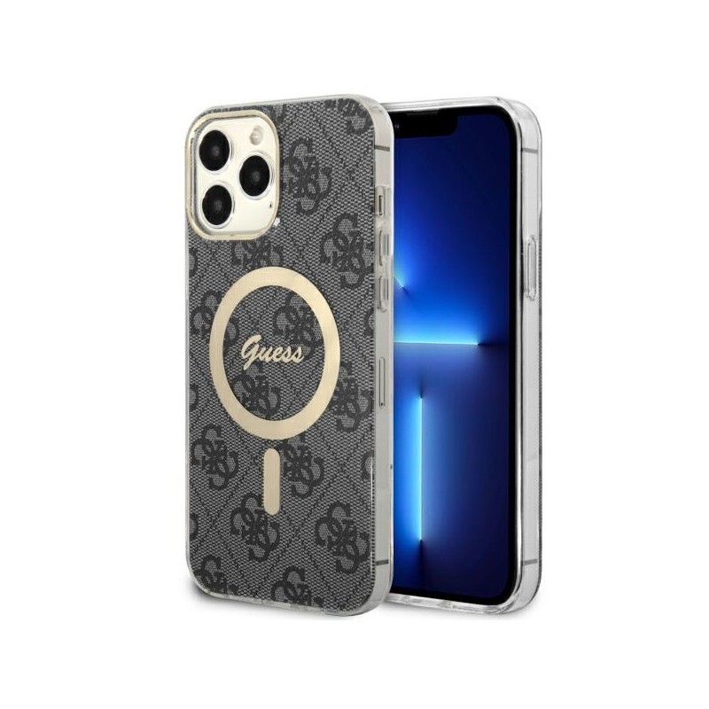 Guess GUHMP13XH4STK iPhone 13 Pro Max 6.7" czarny/black hardcase 4G MagSafe