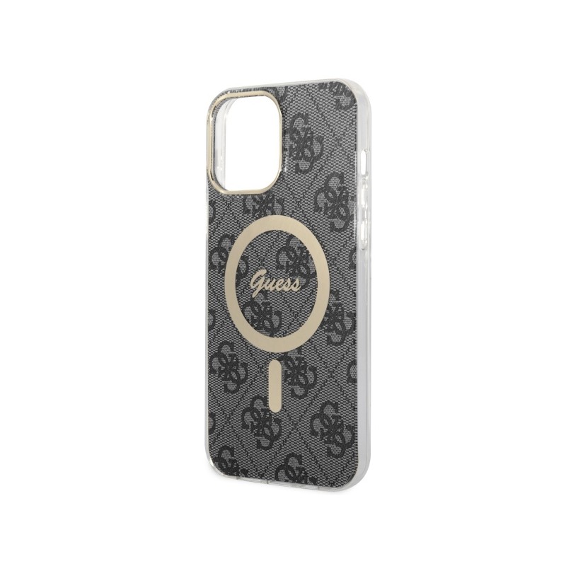 Guess GUHMP13XH4STK iPhone 13 Pro Max 6.7" czarny/black hardcase 4G MagSafe