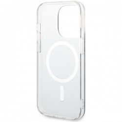 Guess GUHMP14LH4STK iPhone 14 Pro 6.1" czarny/black hardcase 4G MagSafe