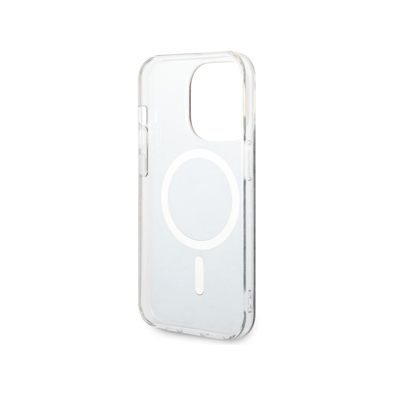 Guess GUHMP14LH4STK iPhone 14 Pro 6.1" czarny/black hardcase 4G MagSafe