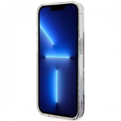 Viedtālruņa aizmugurējais vāciņš Apple iPhone 14 Pro GUHMP14LHCFWSP Rozā, Ar Dizainu