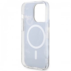Guess GUHMP14LHTMRSK iPhone 14 Pro 6.1" czarny/black hardcase Golden Marble MagSafe