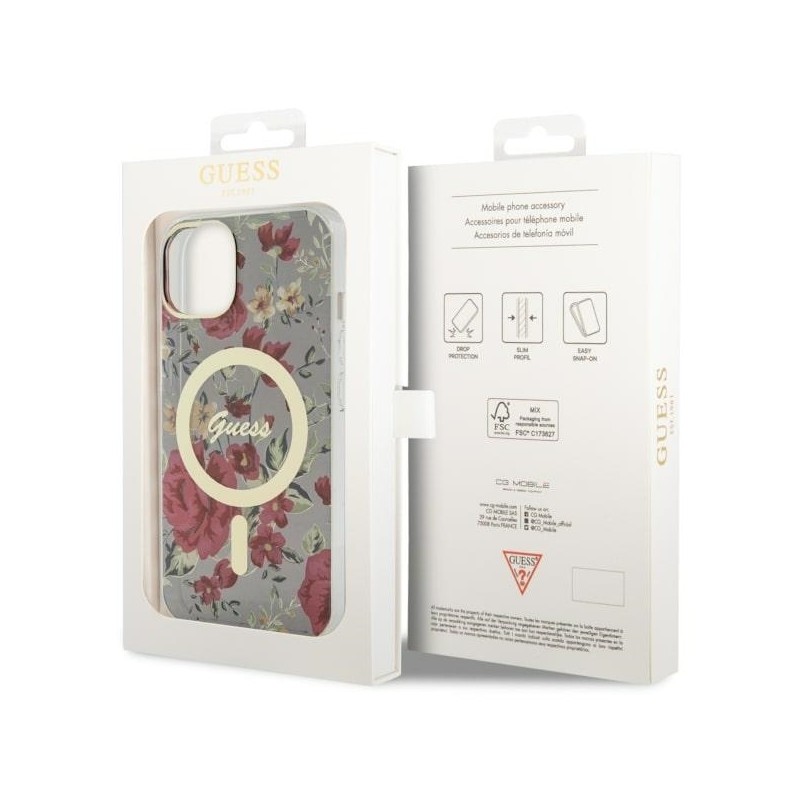 Apple iPhone 14 GUHMP14SHCFWSA Guess Khaki Green,With Design