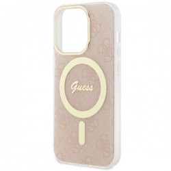 Apple iPhone 15 Pro Max Hardcase IML Guess Pink