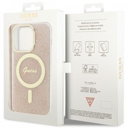 Apple iPhone 15 Pro Max Hardcase IML Guess Pink