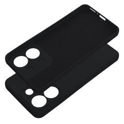 Viedtālruņa aizmugurējais vāciņš Xiaomi Redmi Note 13 Silicone case Melna