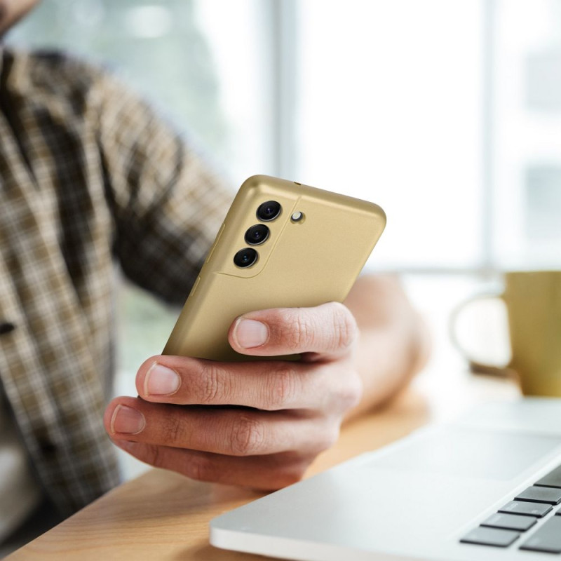 Viedtālruņa aizmugurējais vāciņš Samsung Galaxy A05S Metallic Gold