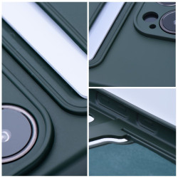 Viedtālruņa aizmugurējais vāciņš Samsung Galaxy S24 CARD Case Zaļa