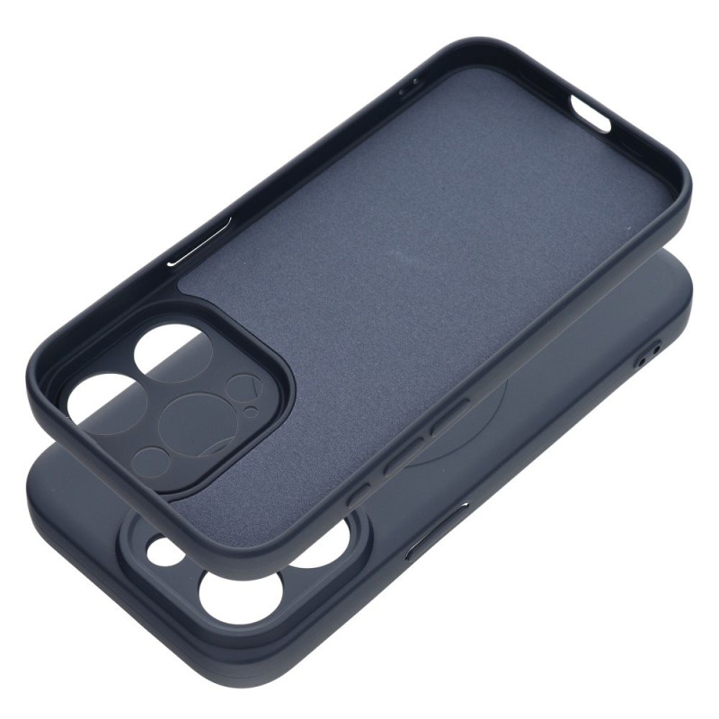 Viedtālruņa aizmugurējais vāciņš Apple iPhone 15 Pro Silicone Mag Zila