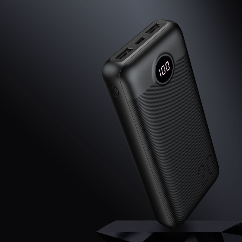 Väline aku Veger L20S 20000 mAh PD QC 3 Must