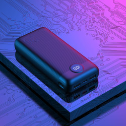Väline aku Veger L20S 20000 mAh PD QC 3 Must