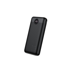 Ārējā baterija Veger L20S 20000 mAh PD QC 3 Melna