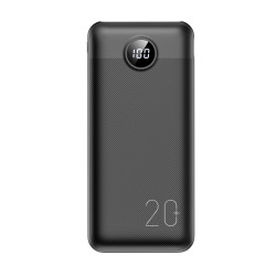 Väline aku Veger L20S 20000 mAh PD QC 3 Must