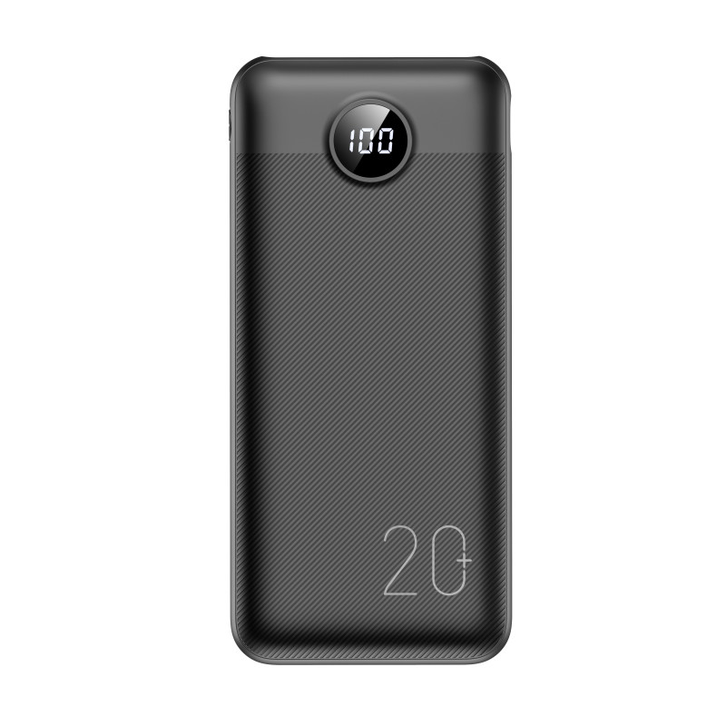 Väline aku Veger L20S 20000 mAh PD QC 3 Must