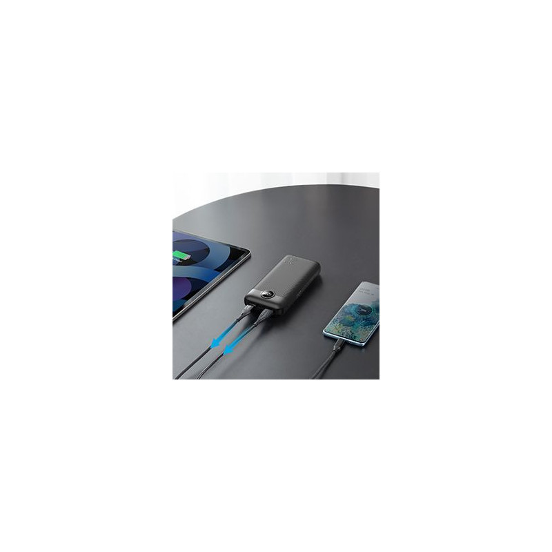Väline aku Veger L20S 20000 mAh PD QC 3 Must