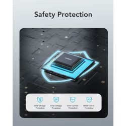 Väline aku Veger L20S 20000 mAh PD QC 3 Must