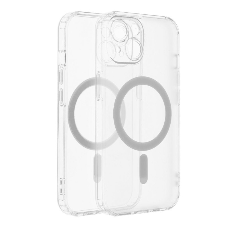 Viedtālruņa aizmugurējais vāciņš Apple iPhone 11 Frost Mag cover camera protection Transparent